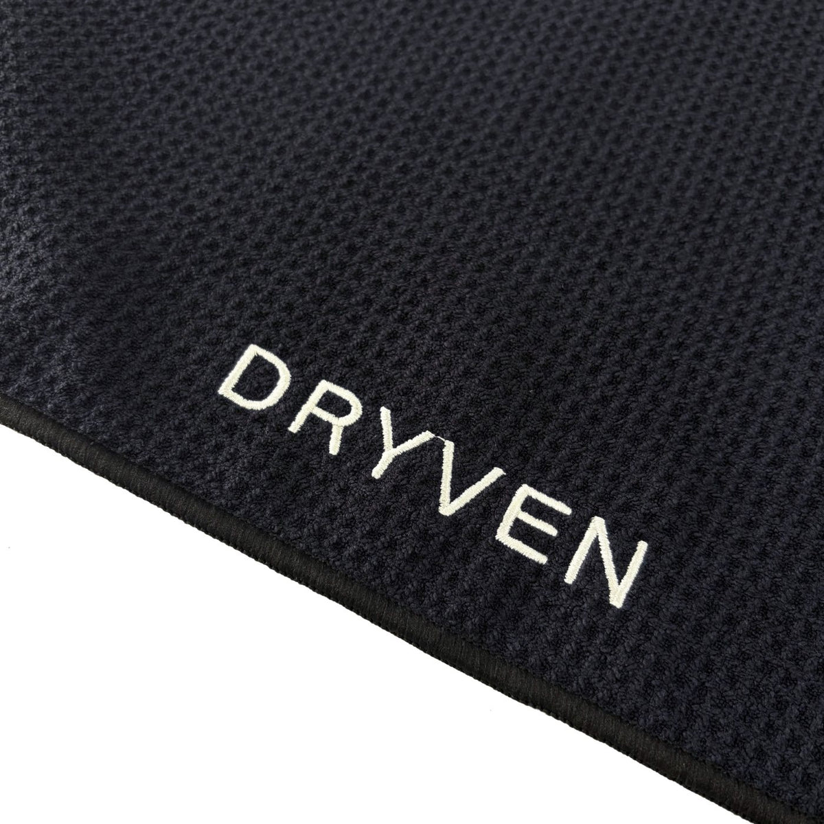 Cream wordmark embroidery